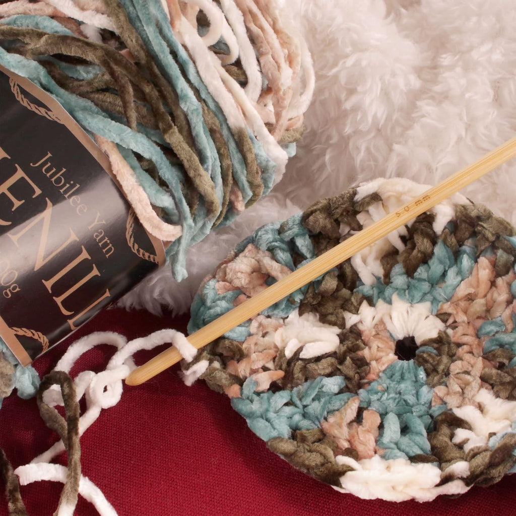 JubileeYarn Chenille Yarn - Nibiru - 2 Skeins