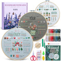 ETSPIL Embroidery Kit for Beginners, 4K Step-by-Step Video, Adults