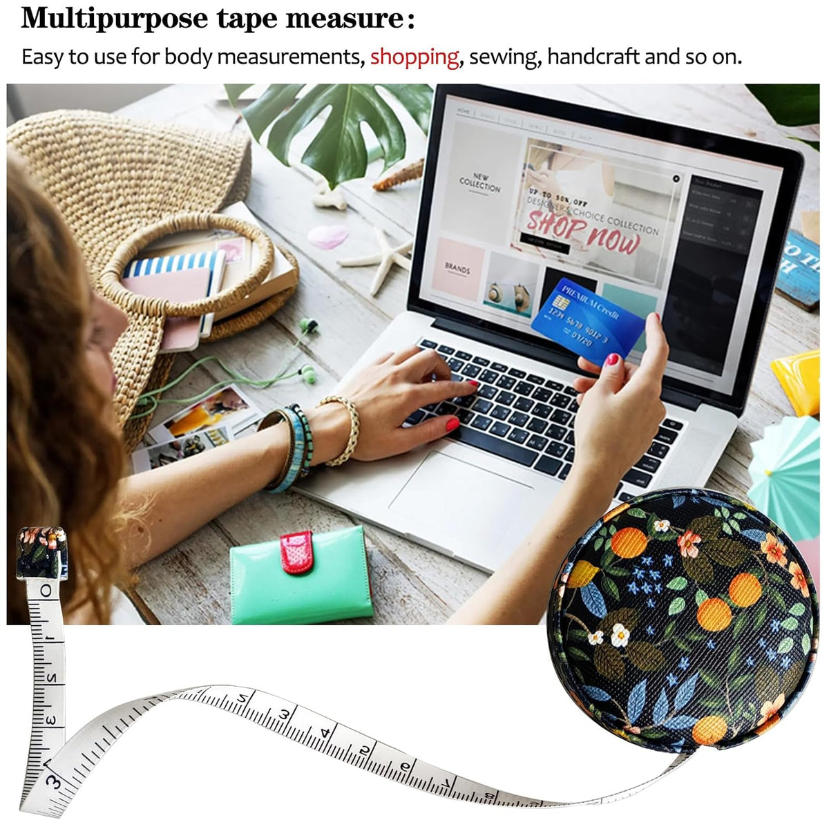 Tape Measure Measuring Tape for Body Tailor Cloth Fabric Sewing