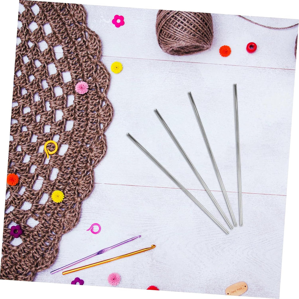 50pcs Steel Rod Pins for Blocking Board, Knitting Crochet Supplies