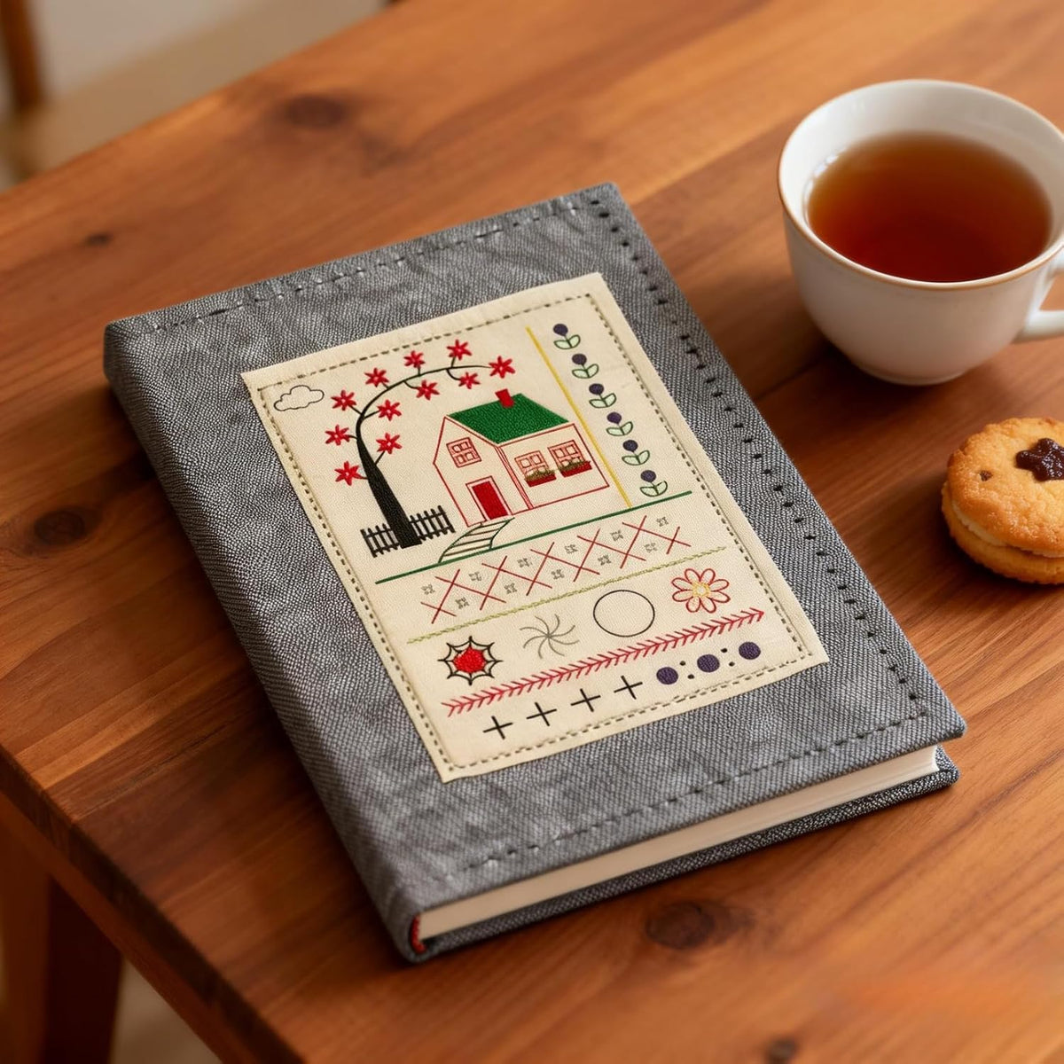 Embroidery Kit Stitch Practice Book Beginner Stitch Book - Portable