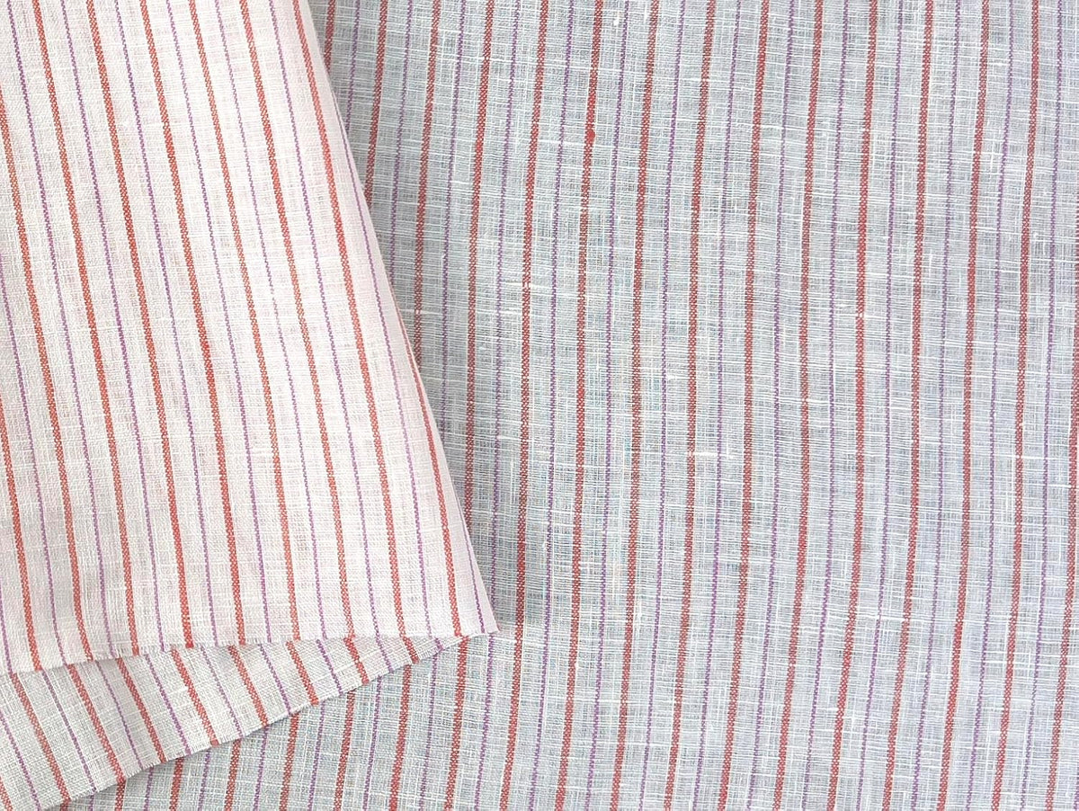 100% Linen Woven Fabric – Pre-Washed Soft Touch – Lightweight Varied