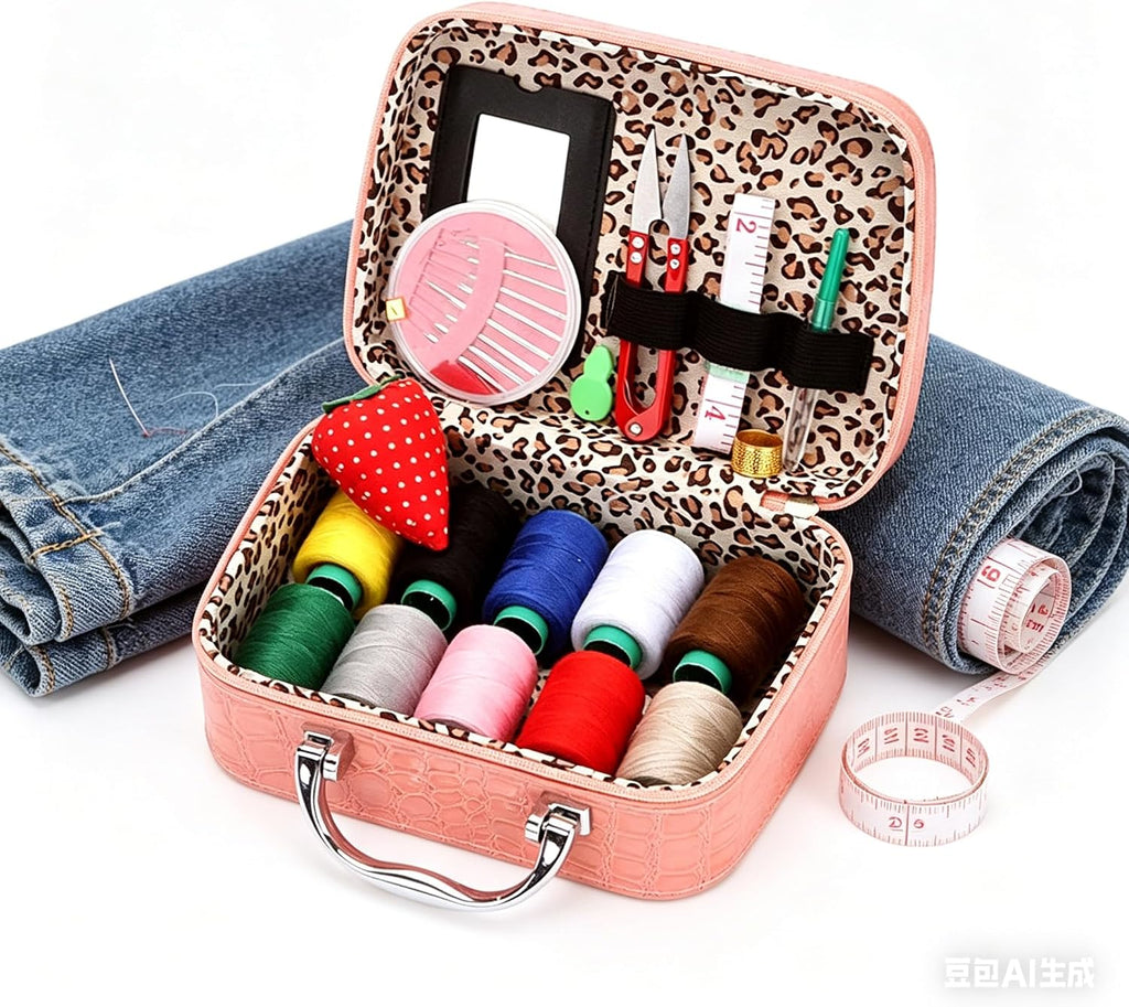Sewing Kit for Adults, Needle and Thread Kit with Measure Tape,10