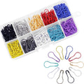 300 Pieces Safety Bulb Pins, Crochet Stitch Markers, Safety Metal Pins