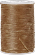 uxcell Leather Sewing Thread 98 Yards 150D/0.8mm Polyester Waxed Cord