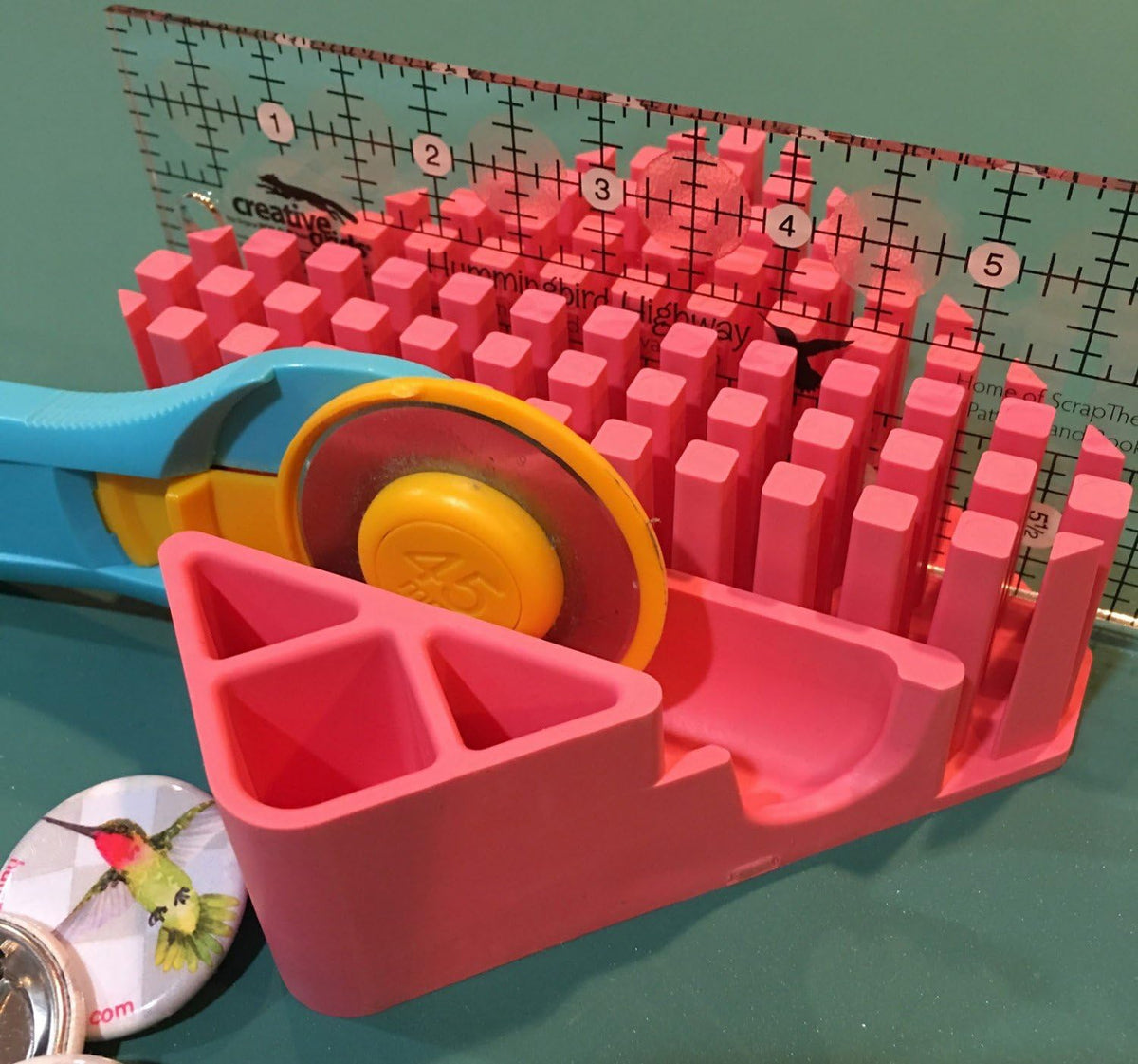 Your Nest Craft Organizer for Rulers, Scissors, Rotary Cutters and