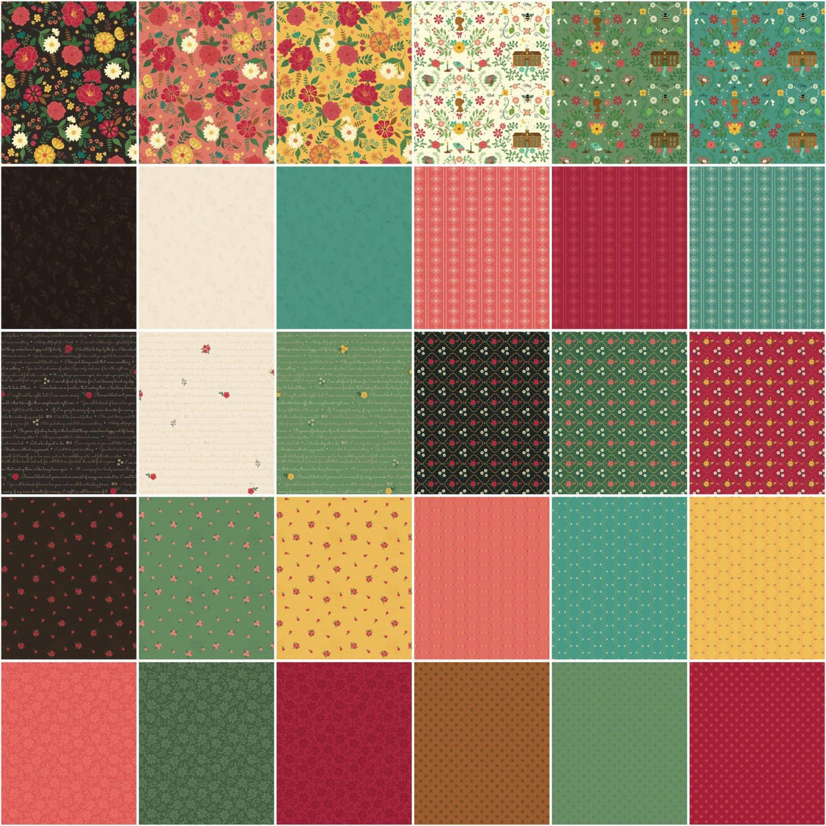 Heather Peterson Orchard House 5" Stacker 42 5-inch Squares Charm Pack