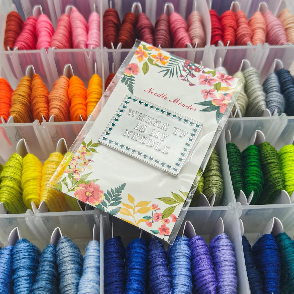 Needle Minder for Keeping Sewing & Embroidery Needles – Magnetic
