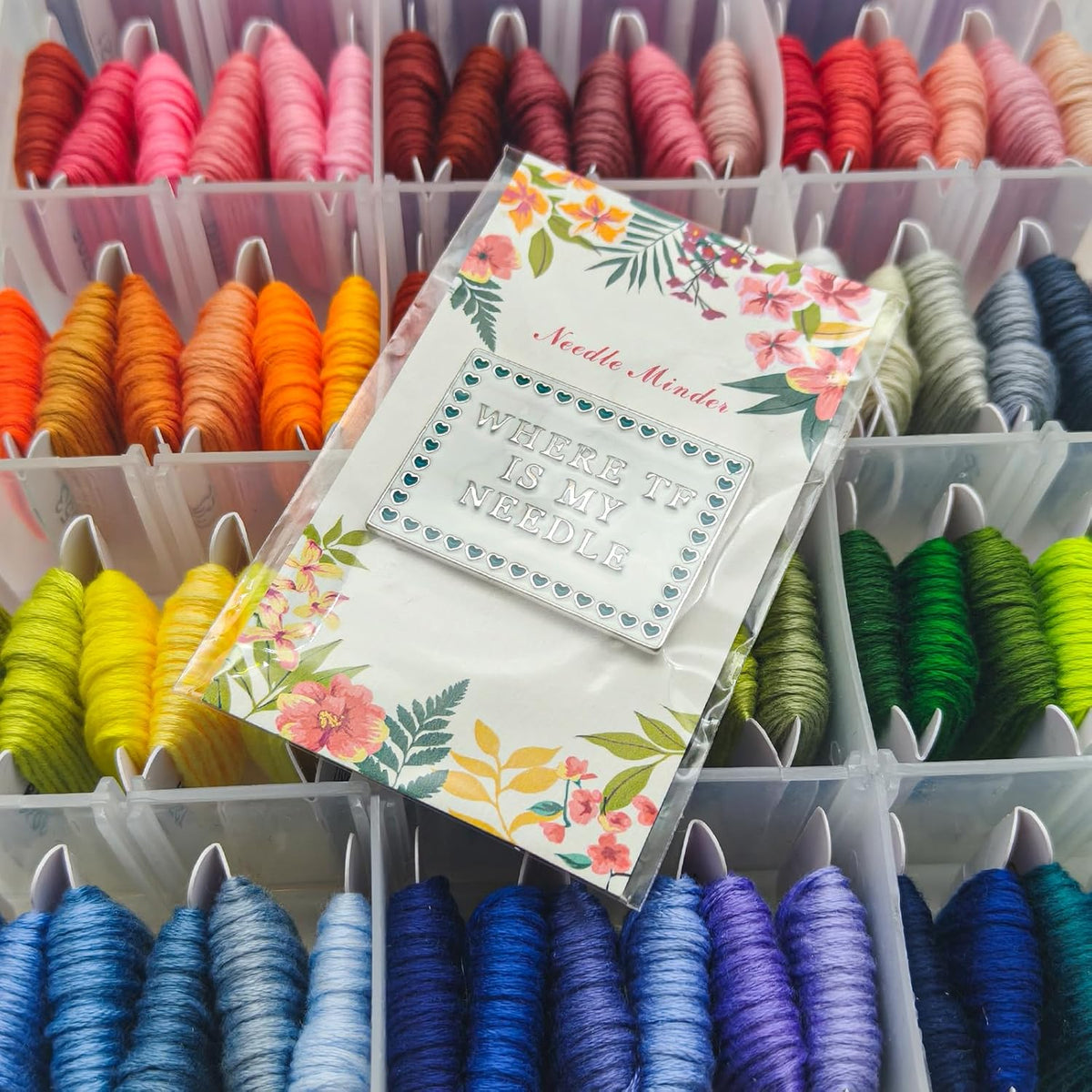 Needle Minder for Keeping Sewing & Embroidery Needles – Magnetic