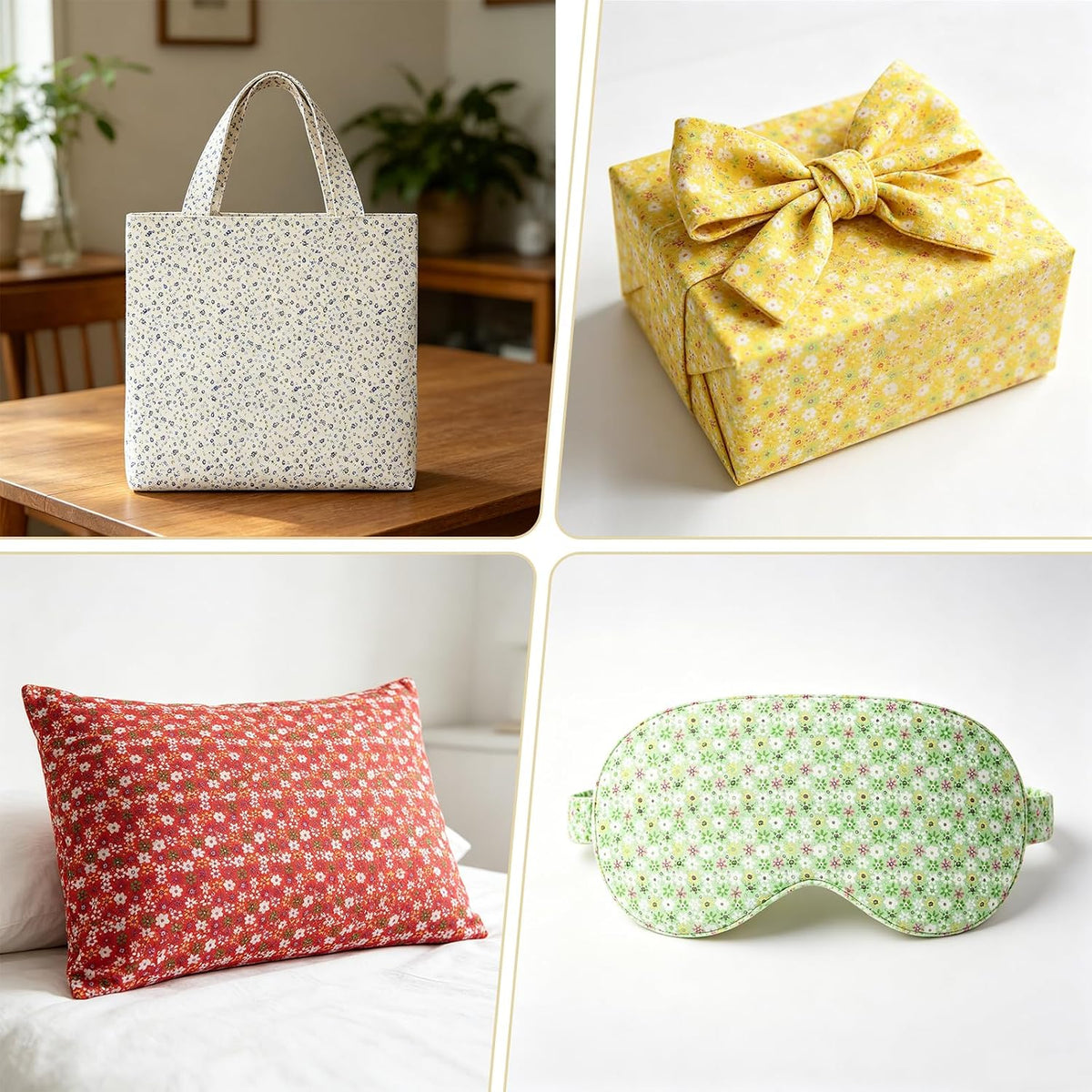 8 Pcs 20"x 20" Cotton Quilting Fabric Sewing Patchwork Fabric for