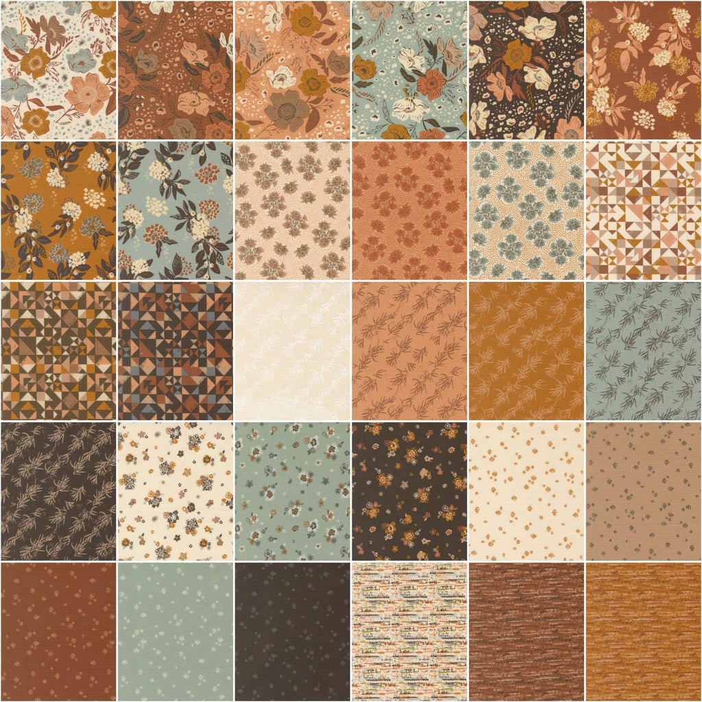 Stephanie Sliwinski Wellspring 30 Fat Quarters 2 Panels Moda Fabrics