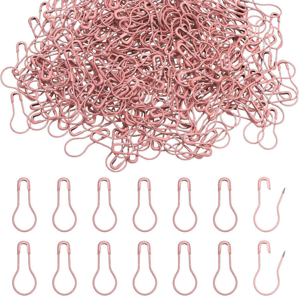 PATIKIL Safety Pins, 500Pcs Metal Bulb Safety Pins Stitch Markers