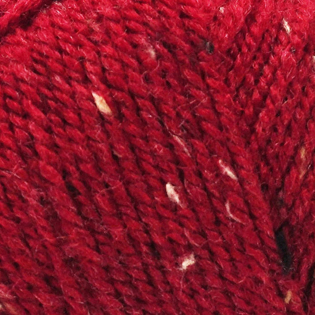 Plymouth Yarn Encore Worsted Tweed Ruby 6389 Knitting Yarn