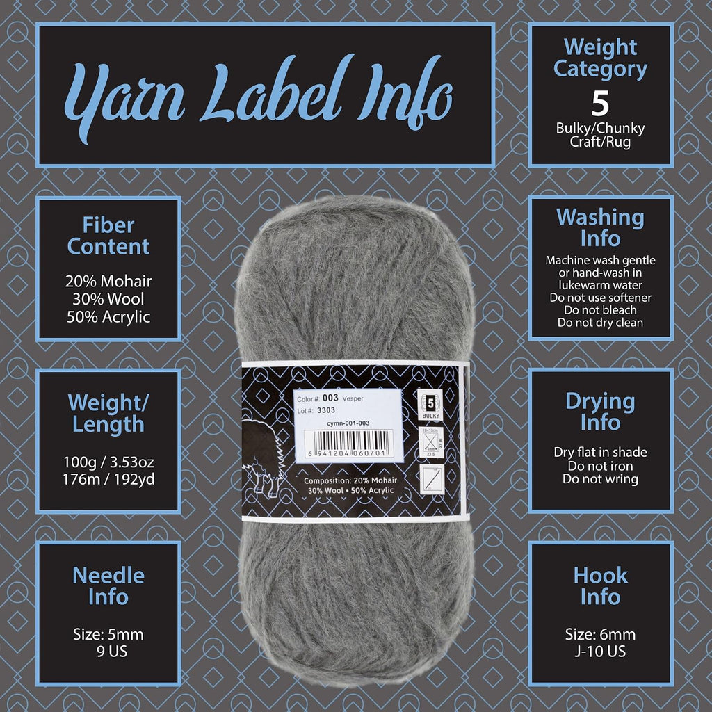 JubileeYarn Mohair Elixir Nightcap Yarn - Waikiki Beachcomber - 4