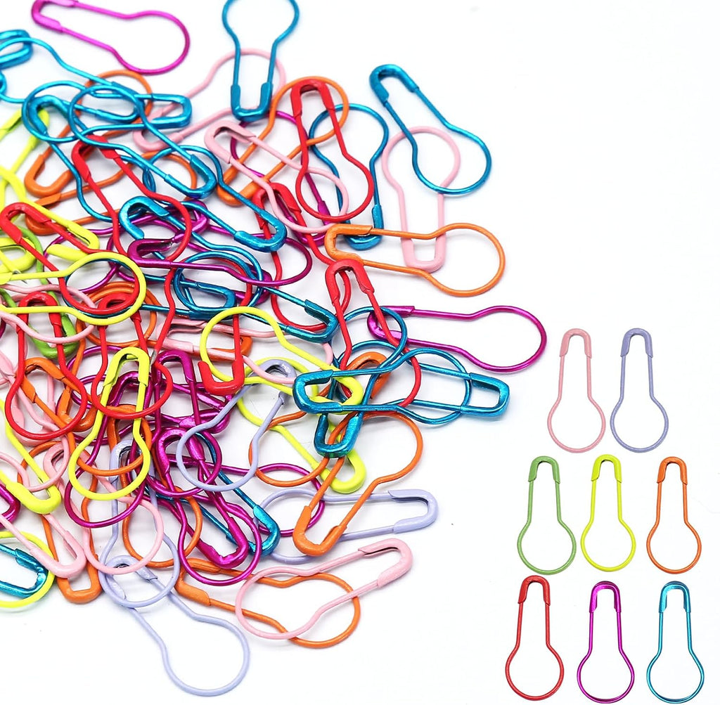 500 Pieces Safety Bulb Pins, Metal Gourd Pin Set