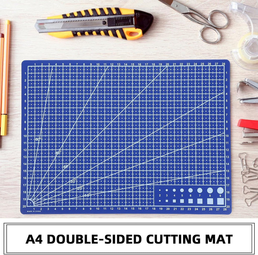 Double Sided Cutting Mat A4 for Sewing and Quilting