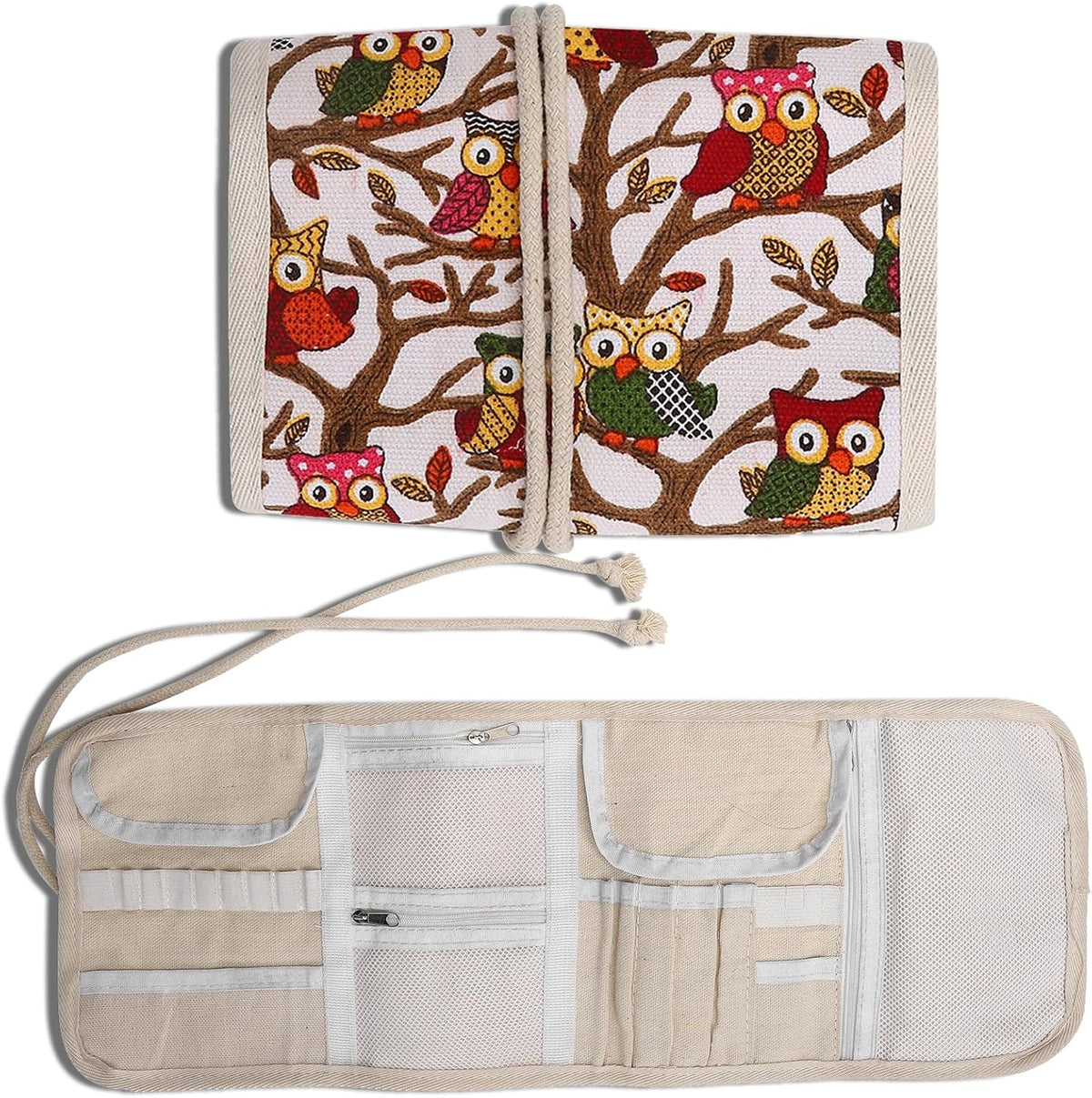 Owl Crochet Bag Crochet Needle Case Crochet Needle Empty Storage Bag