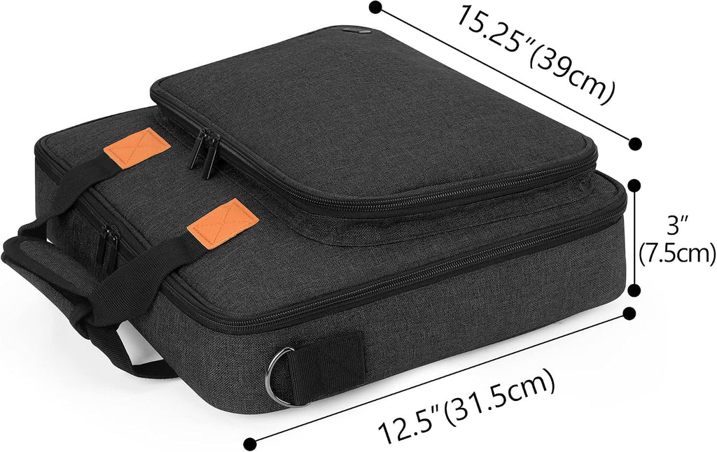 LUXJA Embroidery Project Bag, Embroidery Kits Storage Bag (Bag Only)