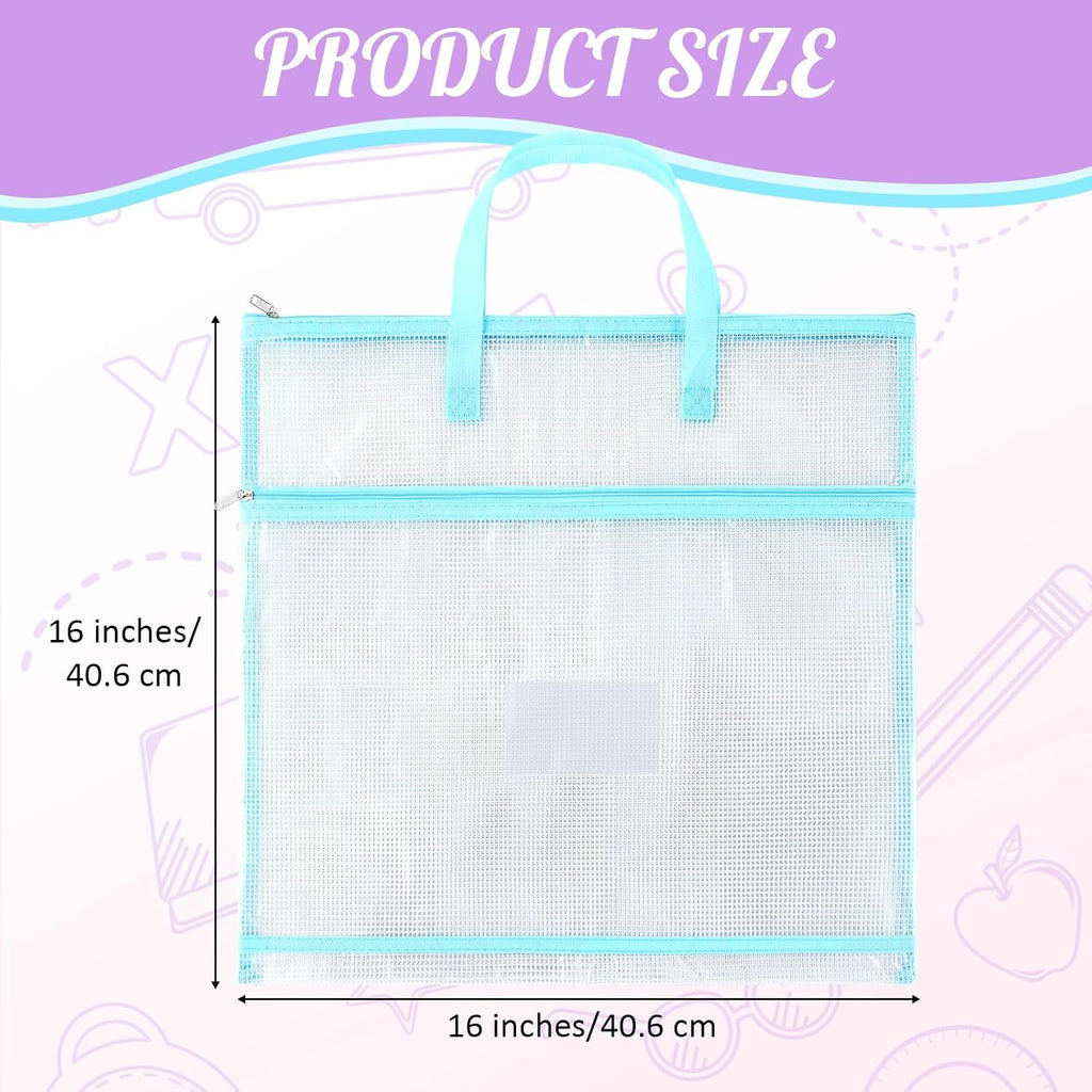Clysee 5 Pcs Sew Project Bags for Quilting, 16 x 16 in, Macaron