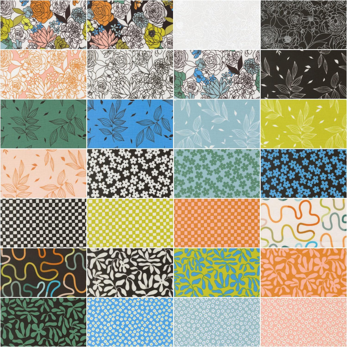 True to Hue Charm Pack by Alli K Design 5-inch Precut Fabric Squares