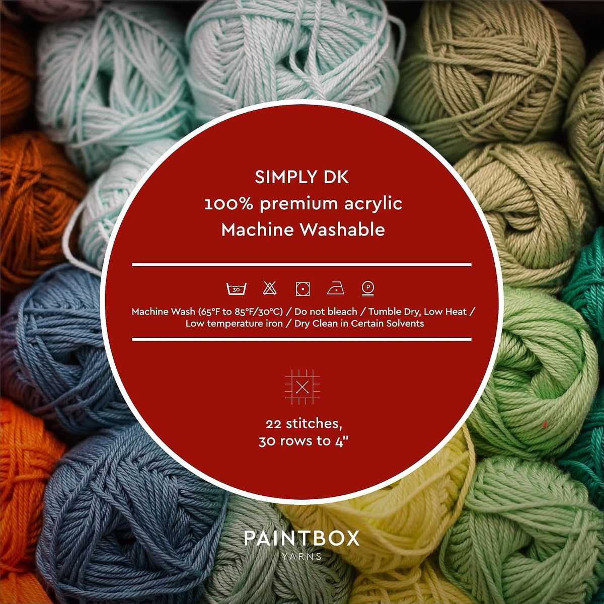 Paintbox Yarns Simply DK - Acrylic Yarn - 3.53oz / 100g, 302yds / 276m