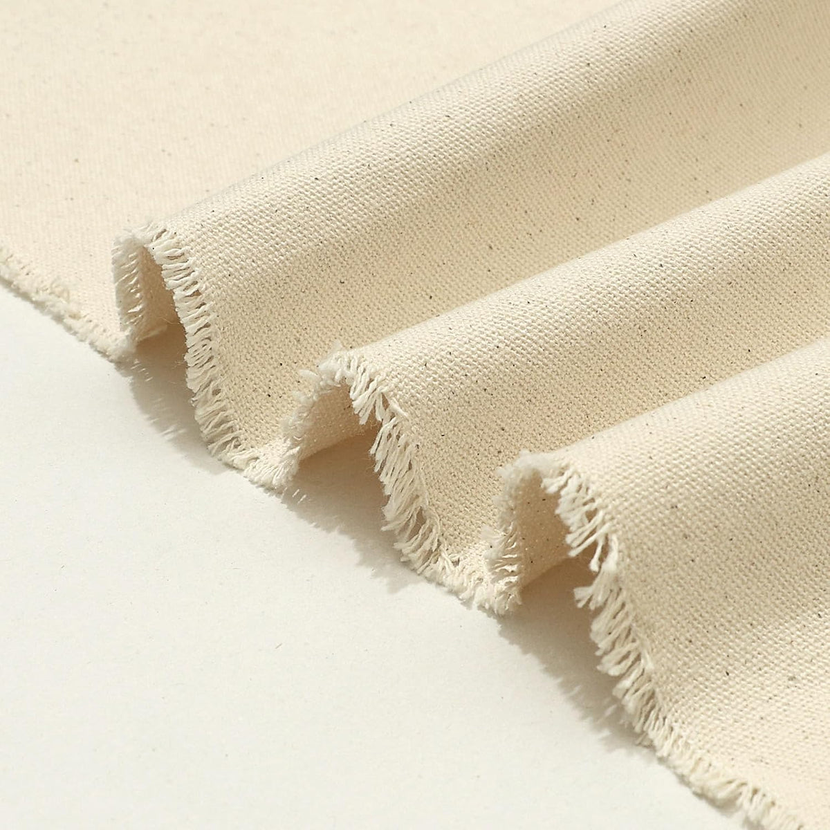 Yurdon 10 Oz Natural Cotton Duck Canvas Fabric, 63 Inch Wide, 2 Yards