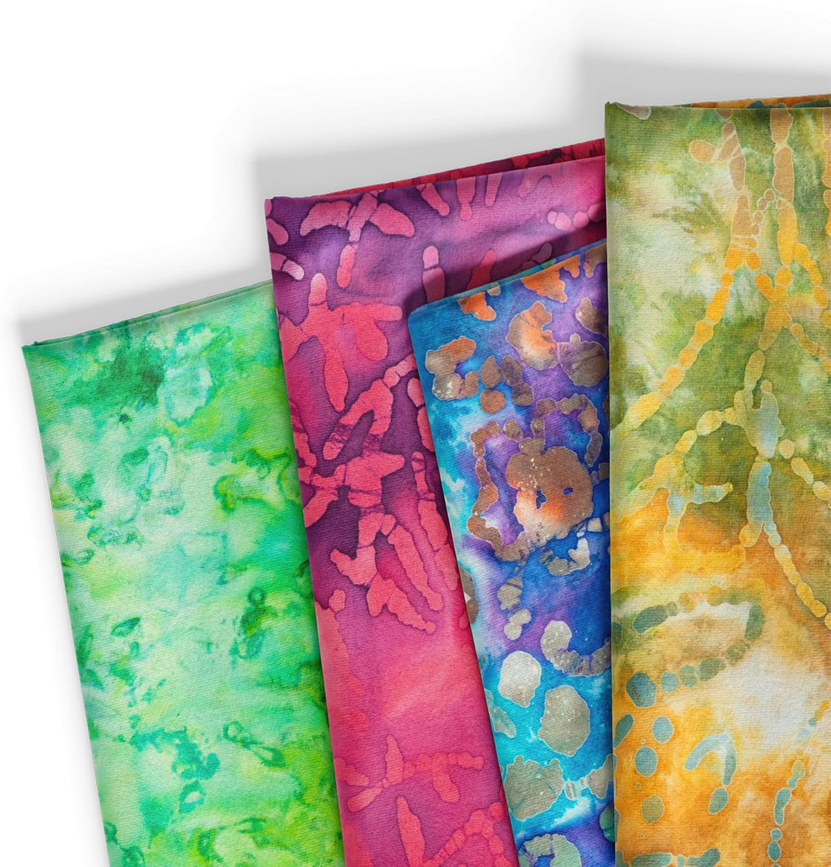 SINGER® Fabrics, 100% Cotton Batik Collection, 42" Wide, Craft & Quilt