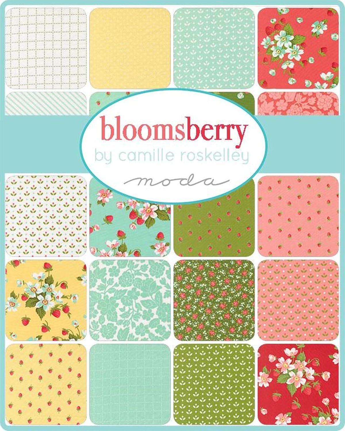 Camille Roskelley Bloomsberry Layer Cake 42 10-inch Squares Moda