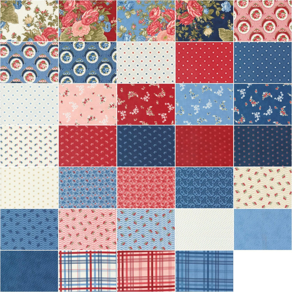 Grand Haven Charm Pack by Minick & Simpson 5-inch Precut Fabric