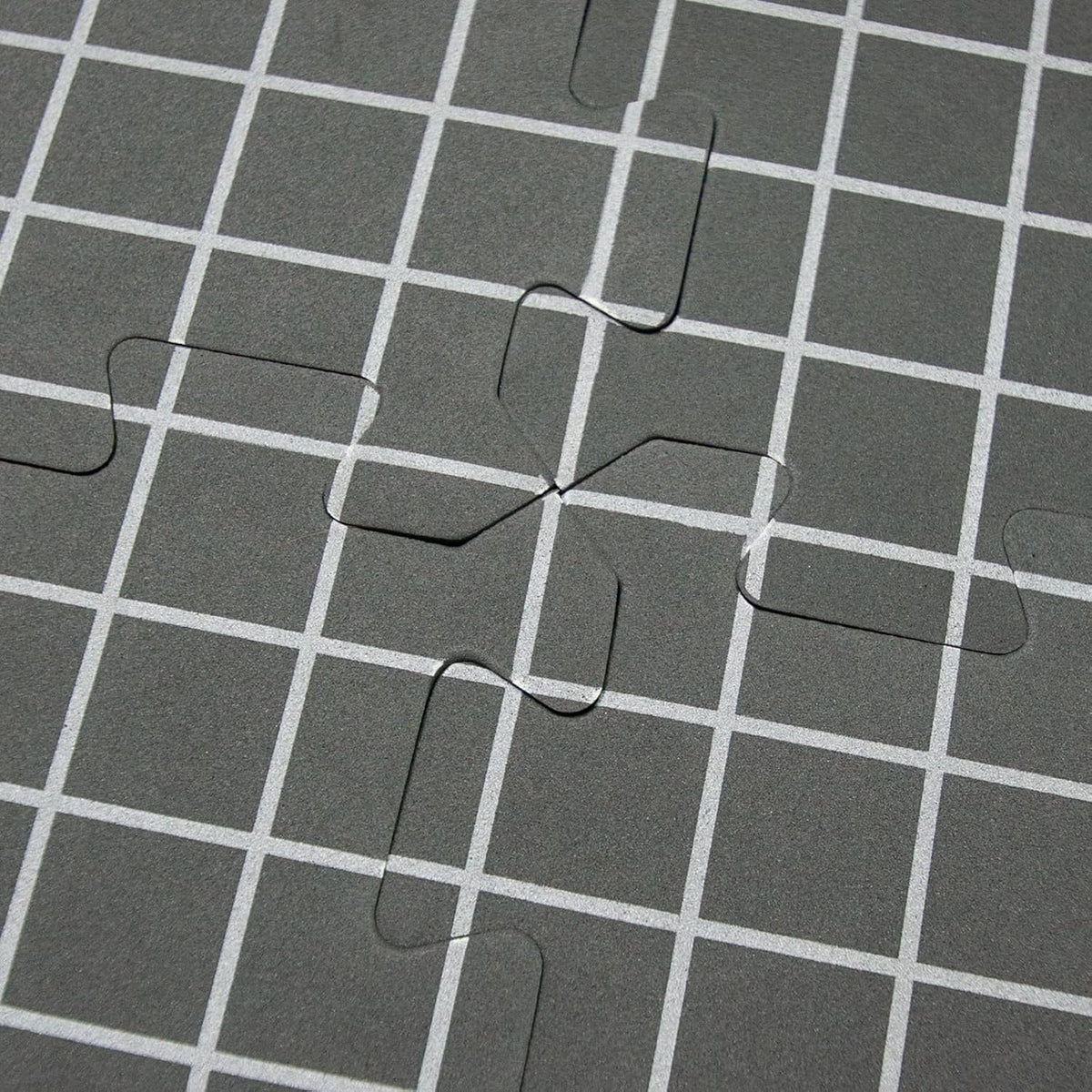 32x32cm Knitting Blocking Mat Set with 8 Knit Combs 200 T Pin and 2
