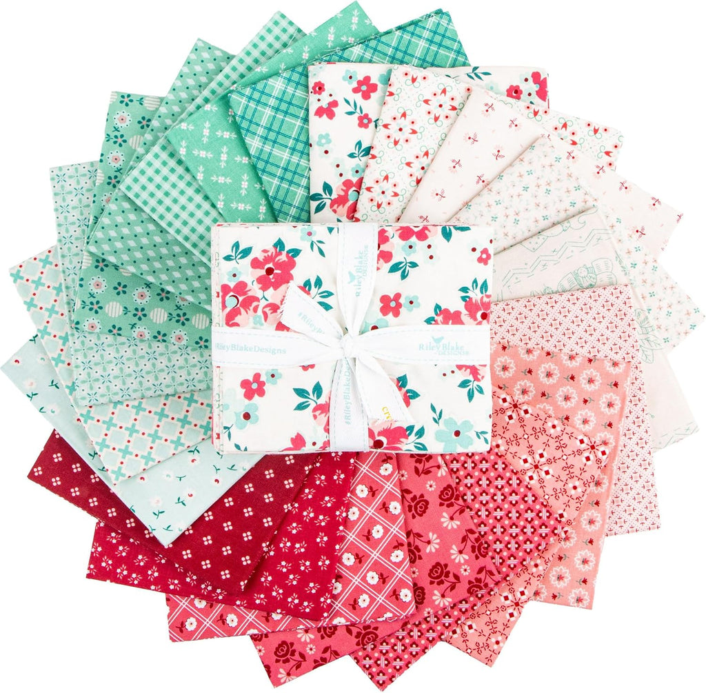 Lori Holt Berry & Sage 21 Fat Quarters Riley Blake Designs FQ-17380-21