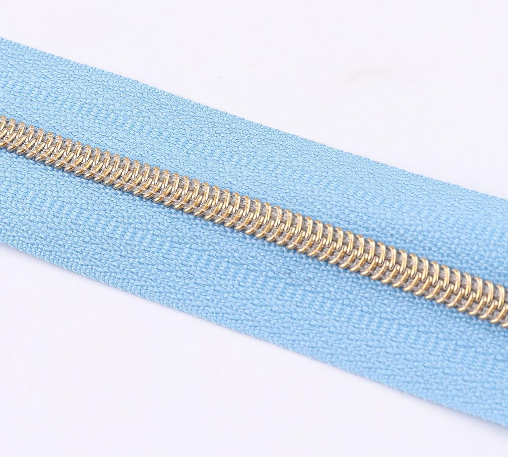 Lueao Cqinju-Sewing Zippers 3# Nylon Zippper Coil Colorful Zipper Tape