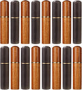 16 PCS Wooden Needle Case, Sewing Needle Holder Tube, Portable Needle
