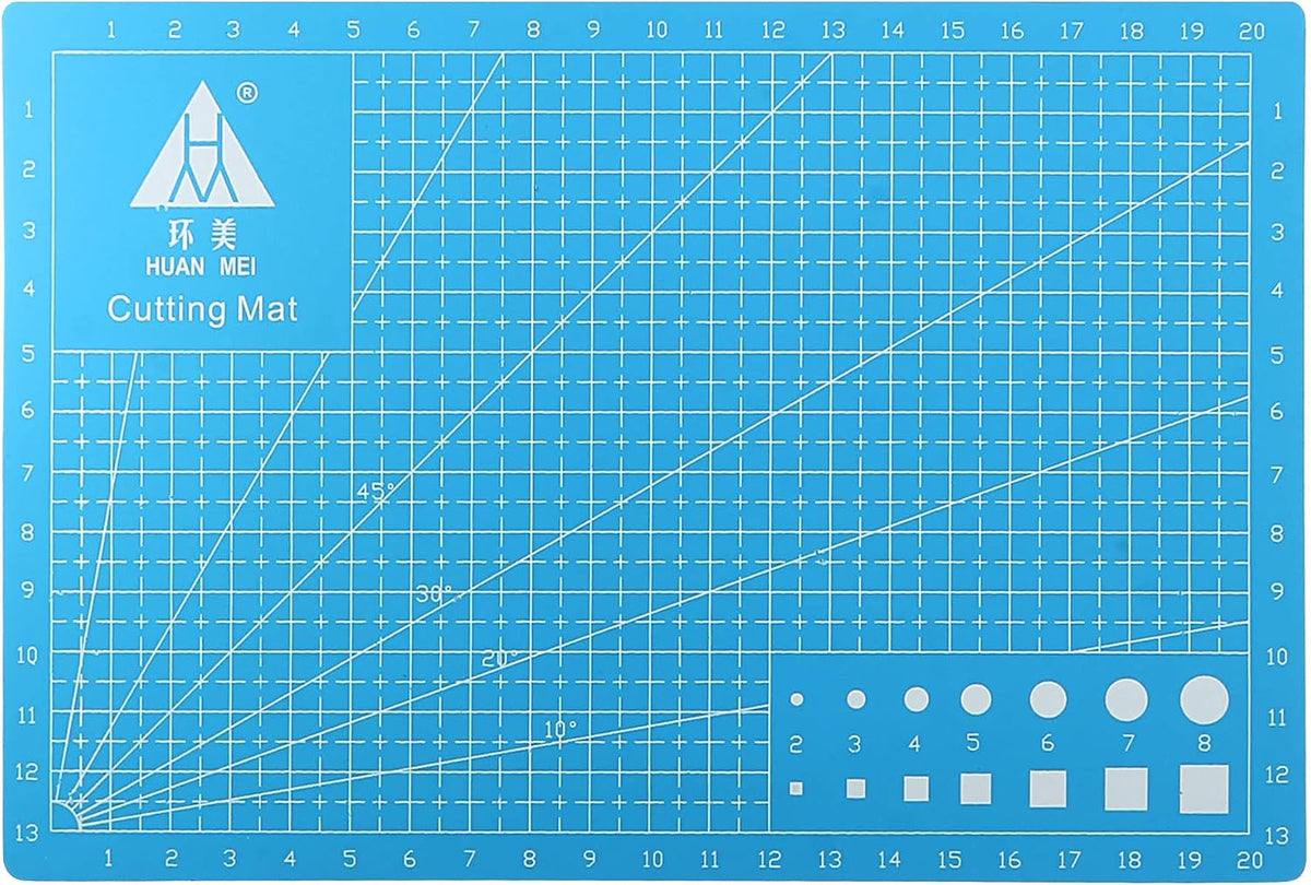 MECCANIXITY Cutting Mats 8" x 6" Rotary Fabric Mat Self Recover Sewing