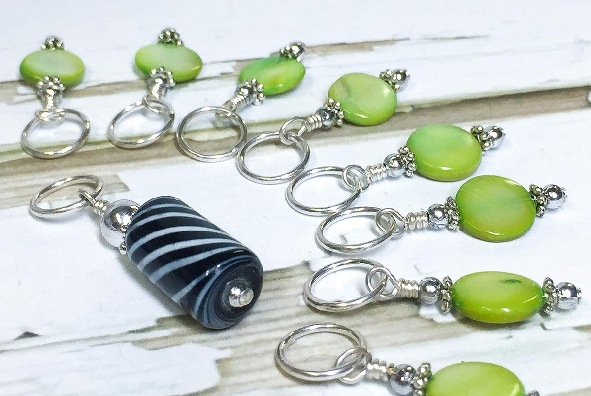 Snag Free Stitch Markers for Knitting and Crochet, Choose Rings or