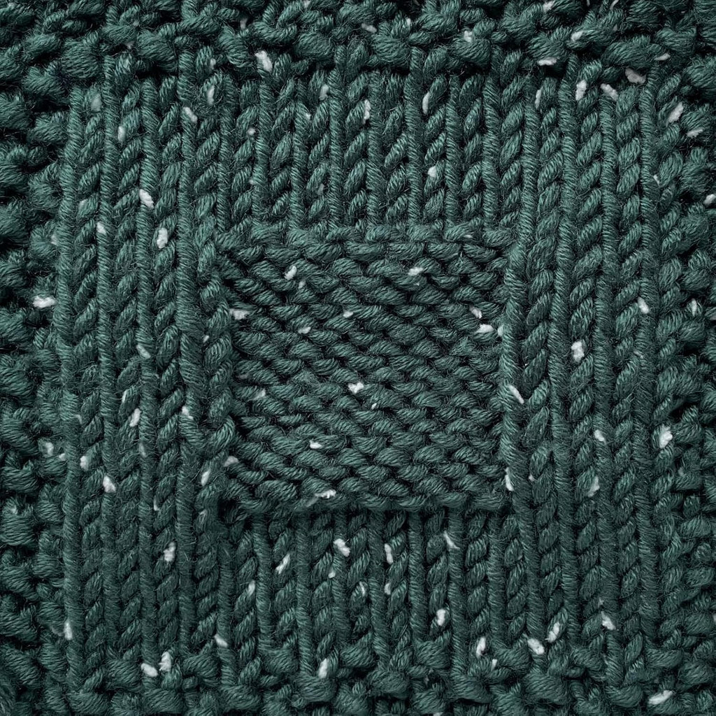 Tweed Twinkles Bulky Acrylic Yarn, 2-Pack (400Yds/400G), Hunter Green