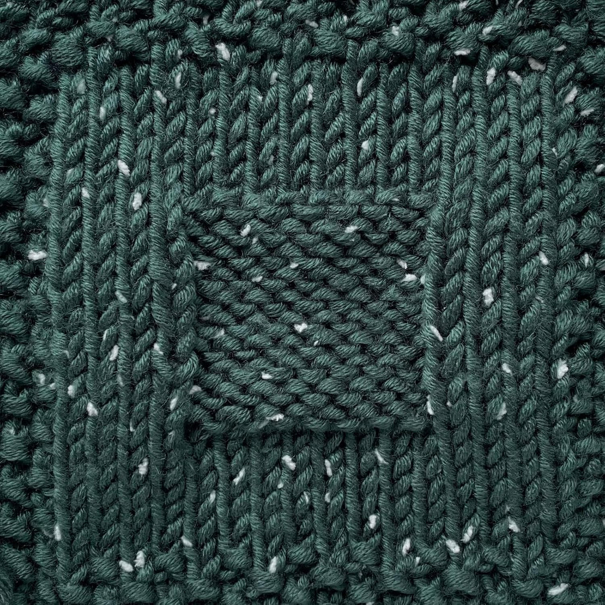 Tweed Twinkles Bulky Acrylic Yarn, 2-Pack (400Yds/400G), Hunter Green