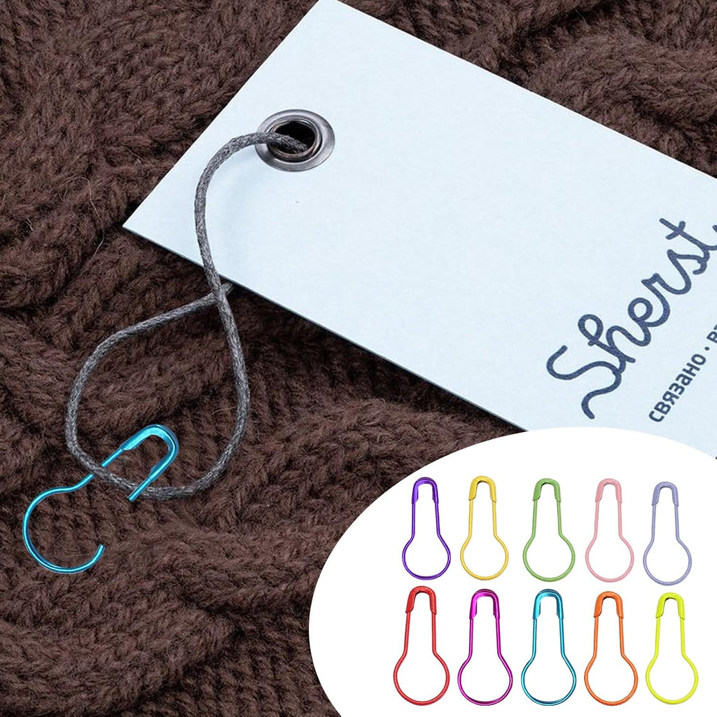 320 Pieces Safety Bulb Pins Metal Gourd Pin Set