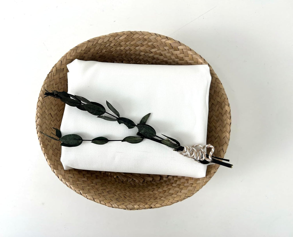 White & Ivory Fabric Yardage – Neutral Sewing, Quilting & DIY Crafts