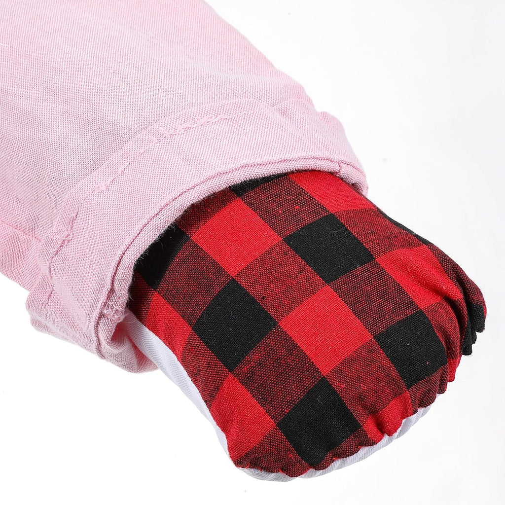 2 Pcs Tailor's Ham and Seam Roll Set, Solid Linen Cotton Pressing Tool