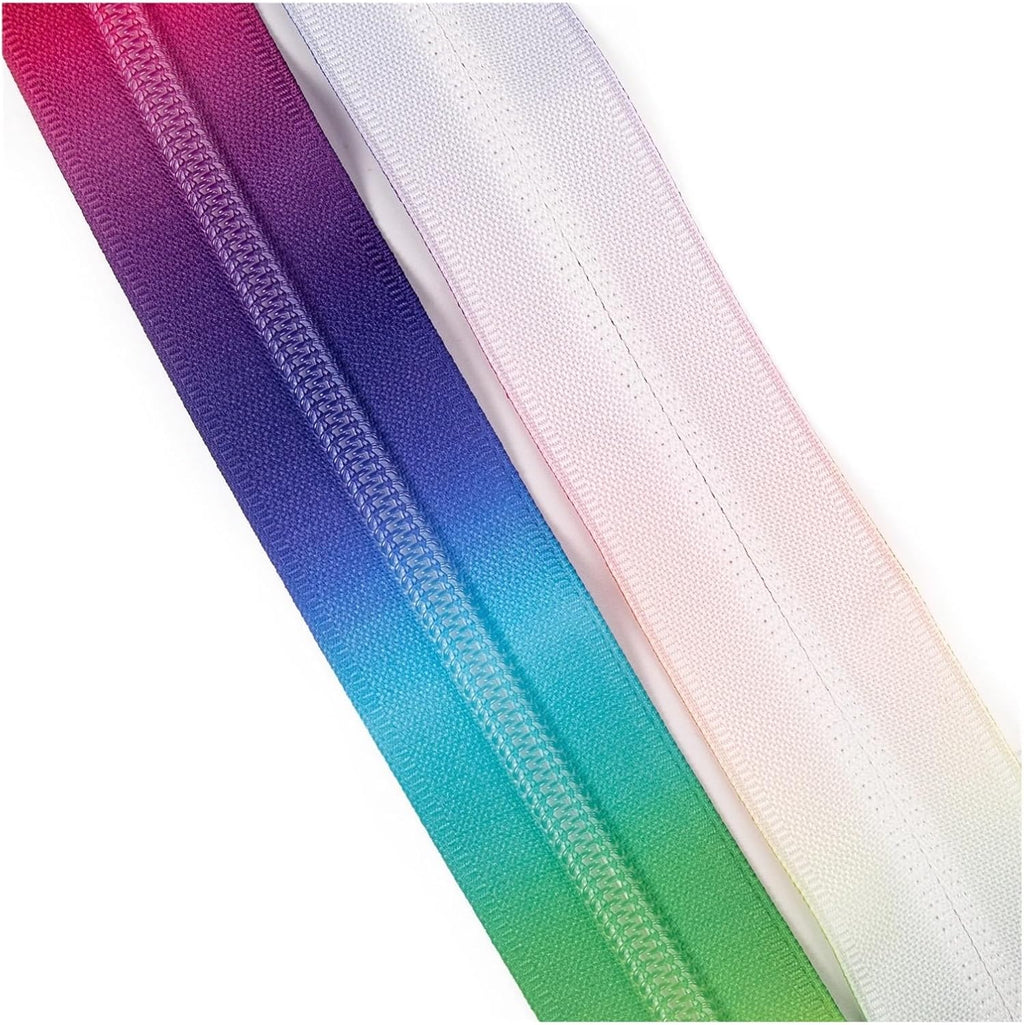 (Rainbow) No. 5 Nylon Colorful Code Package Yards Suitable for Home