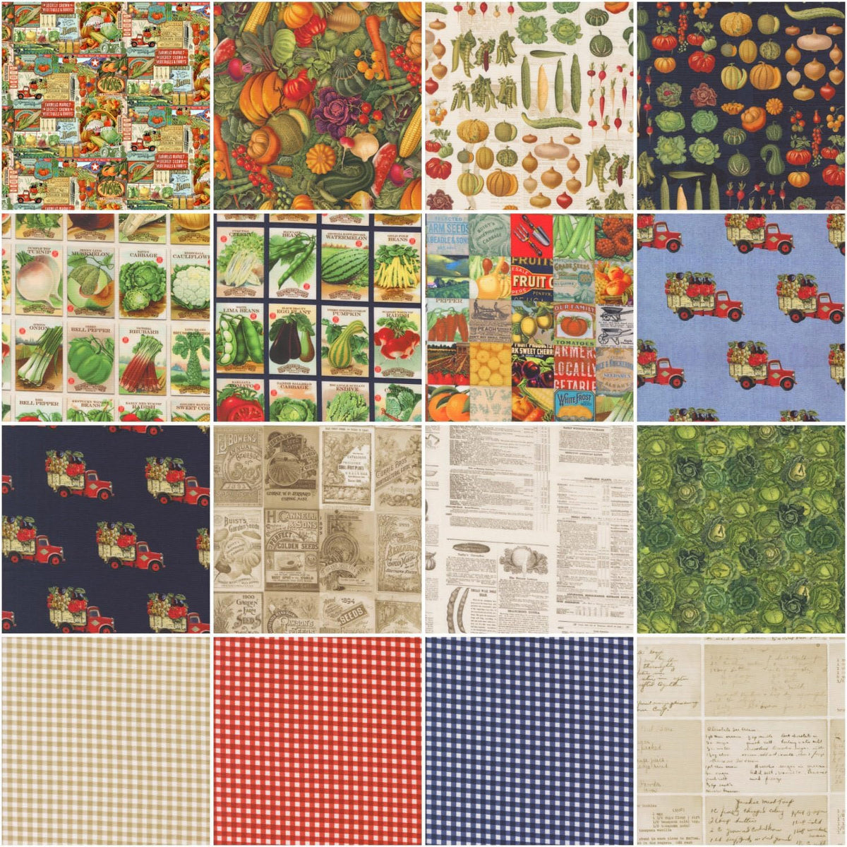 Cathe Holden Farm and Garden Layer Cake 42 10-inch Squares Moda