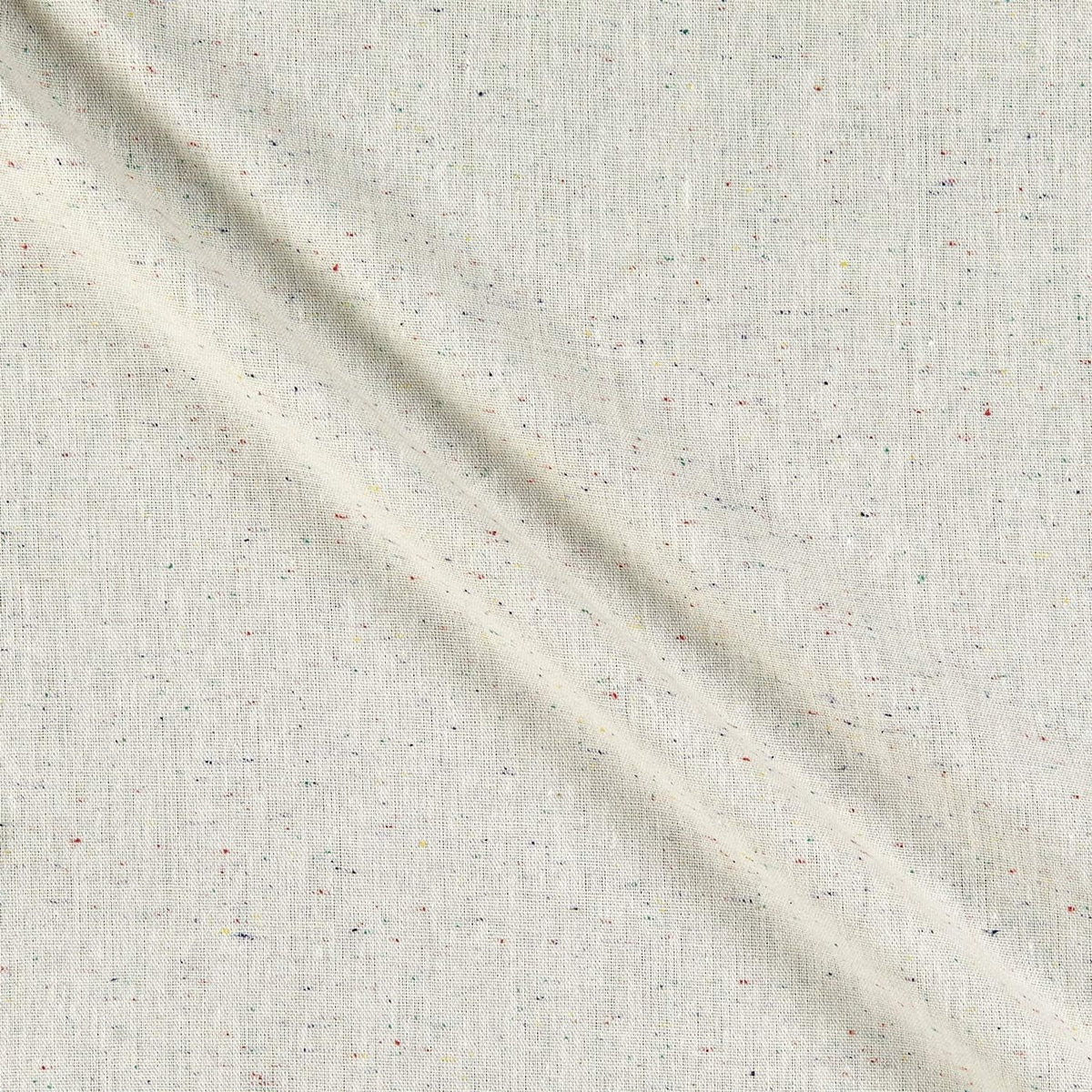 Kaufman Solid Essex Speckle Yarn Dyed Cream, Fabric by the Yard