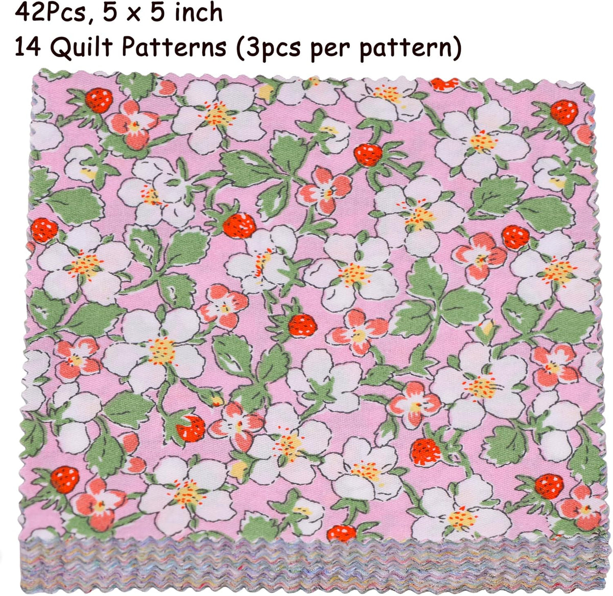 Nodsaw Charm Packs for Quilting 5 inch - 42 5" Charm Squares for