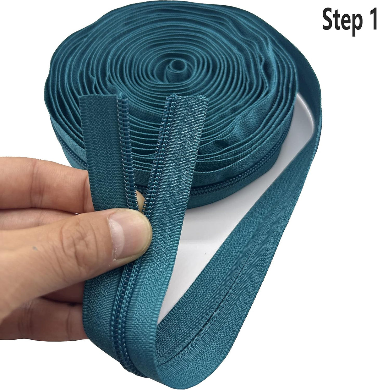 Goyunwell #5 Nylon Zippers for Sewing Tailor 10 Yards & 25pcs Zipper