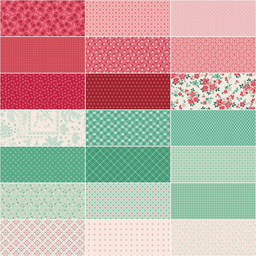 Lori Holt Berry & Sage 21 Fat Quarters Riley Blake Designs FQ-17380-21