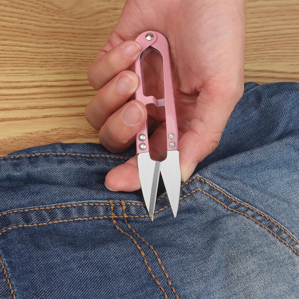 Left-Handed Fabric Scissors for Cutting Fabric, Garments, Textiles