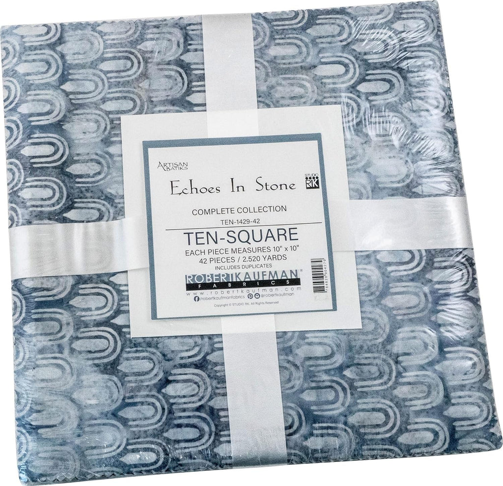 Artisan Batiks Echoes in Stone Ten Square 42 10-inch Squares Layer