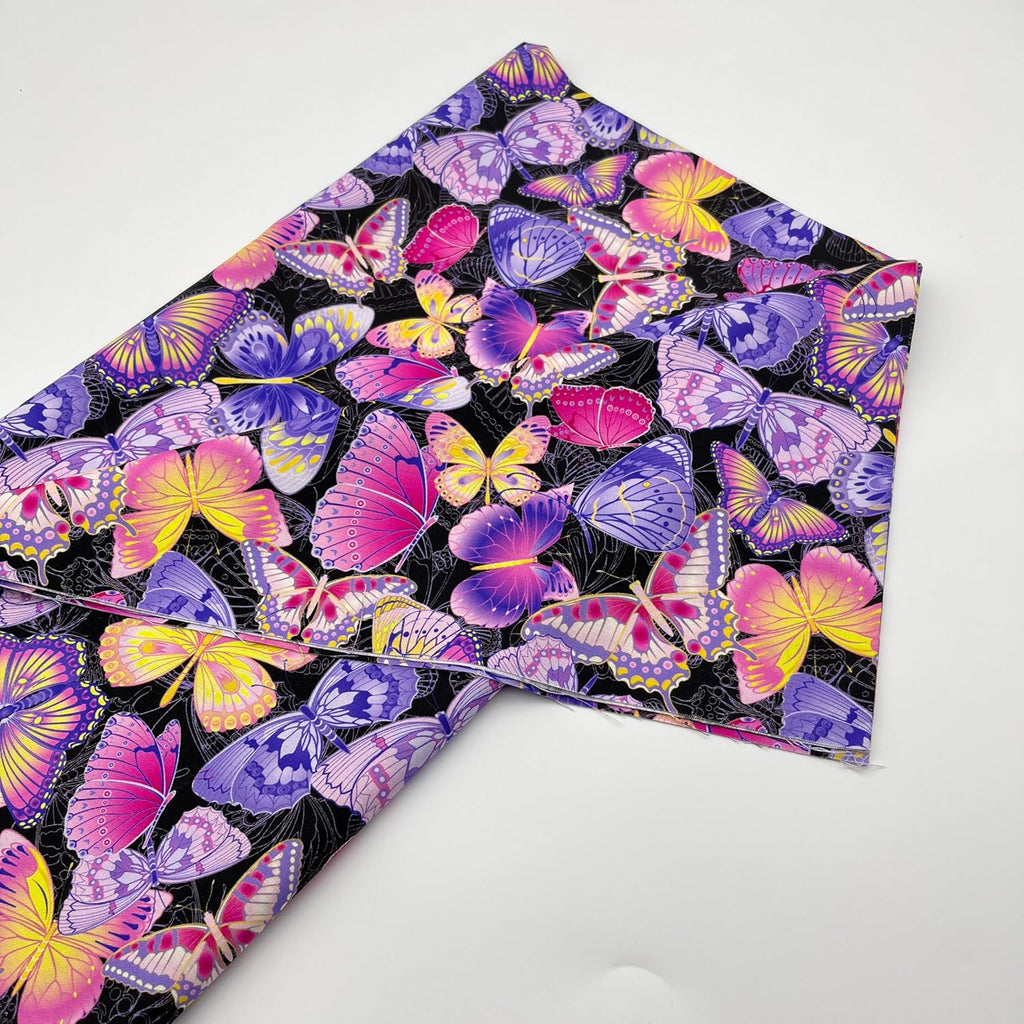 1 Yard (Pre-Cut) 43" x 36" (109cm x 91cm) Floral Cotton Quilting