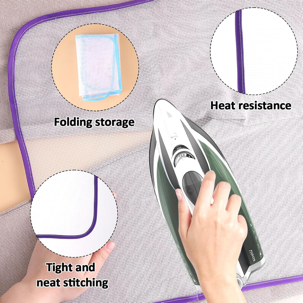 2 Pack Ironing Scorch Mesh Cloth Protective, Cloth Scorch-Saving
